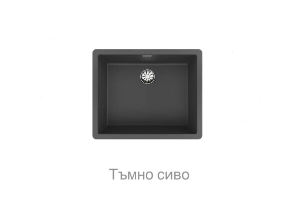 Кухненска гранитна мивка TEKA RADEA 50x40 под плотова