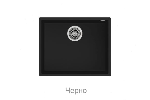 Кухненска гранитна мивка TEKA Square 50x40 под плотова