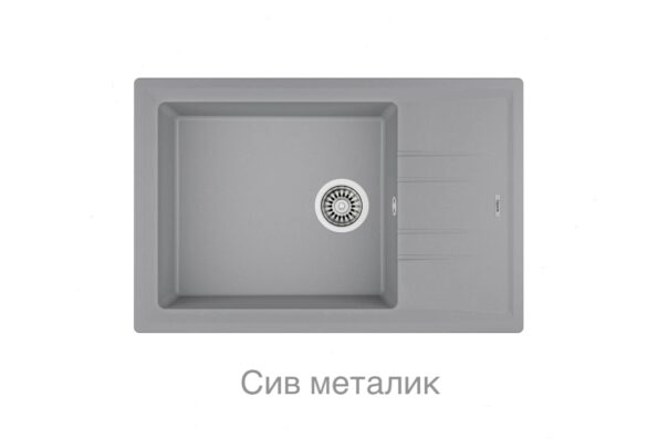 Кухненска гранитна мивка TEKA Stone 60-S 78x51