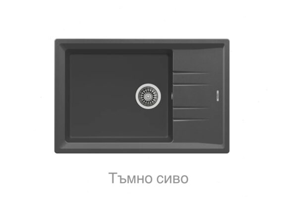 Кухненска гранитна мивка TEKA Stone 60-S 78x51