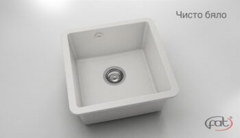 Кухненска гранитна мивка ФАТ 222 46x46 под плотова