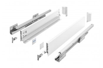 AXIS PRO GTV H83 500мм бяло с плавно прибиране пълно изтегляне