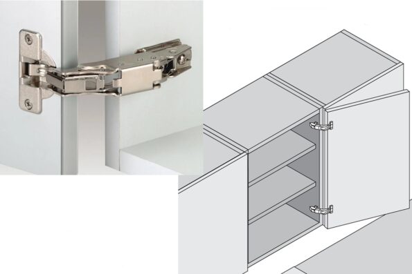 Панта BLUM Clip Top +170˚  Ø35 покрит кант