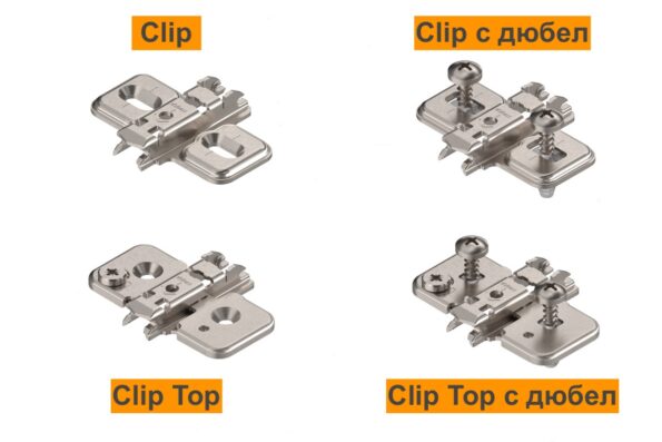 Панта BLUM Clip 100˚  Ø35 покрит кант