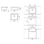 Кухненска гранитна мивка ФАТ 226 56×51