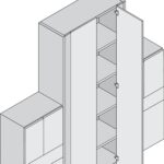 Панта BLUM Clip Top +95˚ Ø35 врата в една равнина
