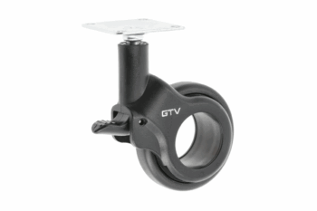 Колело черно GTV STRADA Ø60 H=92.5 мм със спирачка