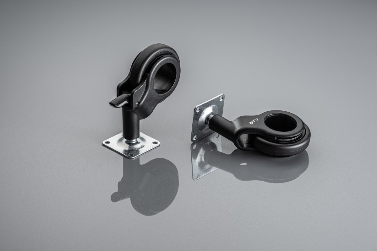 Колело черно GTV STRADA Ø60 H=92.5 мм със спирачка Колело черно GTV STRADA Ø60 H=92.5 мм със спирачка