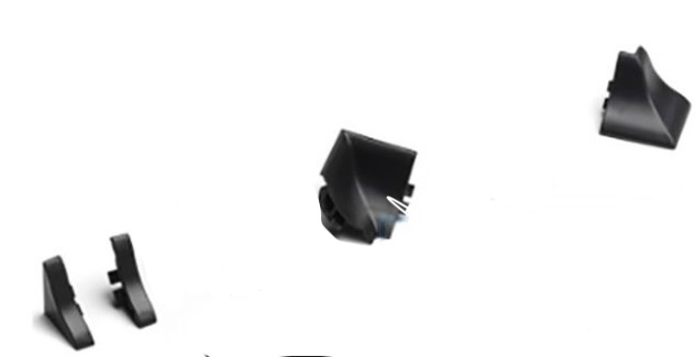 Тапи и ъгли за водобран 1216 черен Тапи и ъгли за водобран 1216 черен