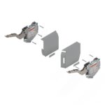 Blum AVENTOS HK-S СИВ механизъм за малки вдигащи врати