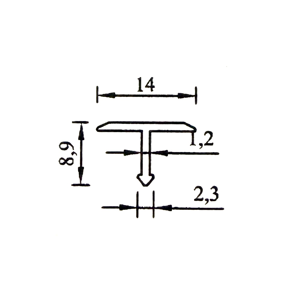 T профил T профил