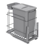 S-2597-G Кош за вграждане 35л за врата 30 см антрацит STARAX