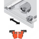 BLUM Movento пълно изтегляне с плавно прибиране Blumotion S